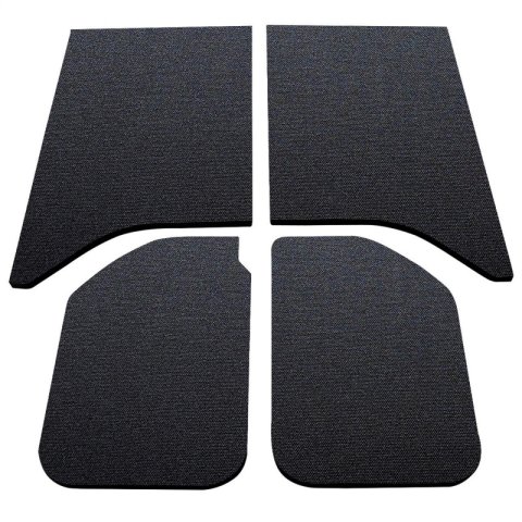 DEI 11-18 Jeep Wrangler JK 2-Door Boom Mat Headliner - 4 Piece - Black thumbnail 1