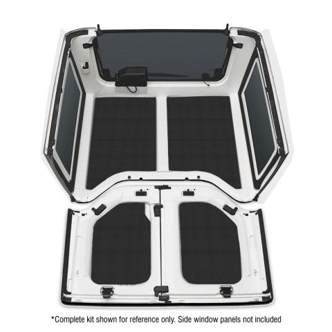 DEI 11-18 Jeep Wrangler JK 2-Door Boom Mat Headliner - 4 Piece - Black thumbnail 2