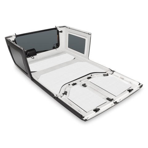DEI 07-10 Jeep Wrangler JK 4-Door Boom Mat Headliner - 4 Piece - White thumbnail 5