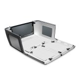 DEI 07-10 Jeep Wrangler JK 2-Door Boom Mat Headliner - 3 Piece - White thumbnail 5