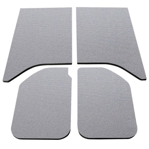 DEI 11-18 Jeep Wrangler JK 2-Door Boom Mat Headliner - 4 Piece - Gray thumbnail 2