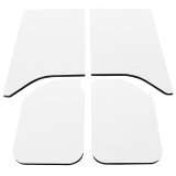 DEI 11-18 Jeep Wrangler JK 2-Door Boom Mat Headliner - 4 Piece - White thumbnail 2