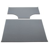 DEI 03-06 Jeep Wrangler TJ 2-Door w/Speaker Pods Boom Mat Headliner - 2 Piece - Gray thumbnail 1