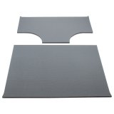 DEI 03-06 Jeep Wrangler TJ 2-Door w/Speaker Pods Boom Mat Headliner - 2 Piece - Gray thumbnail 2