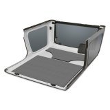 DEI 03-06 Jeep Wrangler TJ 2-Door w/Speaker Pods Boom Mat Headliner - 2 Piece - Gray thumbnail 3