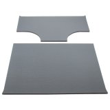 DEI 03-06 Jeep Wrangler TJ 2-Door w/Speaker Pods Boom Mat Headliner - 2 Piece - Gray thumbnail 5