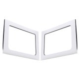 DEI 11-18 Jeep Wrangler JK 4-Door Boom Mat Rear Side Window Trim - 2 Piece - White thumbnail 7