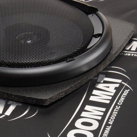 DEI Speaker Baffles 4in Round Slim Pair thumbnail 3