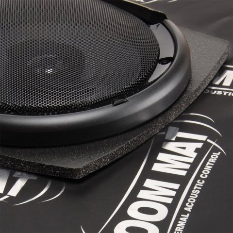 DEI Speaker Baffles 4in Round Slim Pair thumbnail 4
