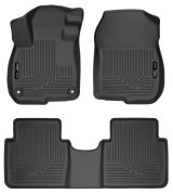Husky Liners 2017 Honda CR-V Weatherbeater Black Front & 2nd Seat Floor Liners thumbnail 2