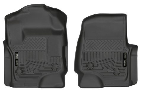 Husky Liners 17 Ford F-250 Super Duty SuperCab WeatherBeater Black Floor Liners thumbnail 4
