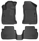 Husky Liners 2017 Subaru Impreza Weatherbeater Black Front & 2nd Seat Floor Liners thumbnail 1