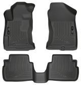 Husky Liners 2017 Subaru Impreza Weatherbeater Black Front & 2nd Seat Floor Liners thumbnail 3