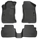 Husky Liners 2017 Subaru Impreza Weatherbeater Black Front & 2nd Seat Floor Liners thumbnail 4