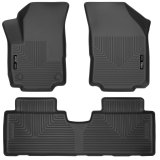 Husky Liners 18-23 Chevrolet Equinox Weatherbeater Black Front & 2nd Seat Floor Liners thumbnail 1