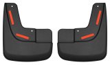 Husky Liners 2017-2018 Ford F-150 Raptor Custom-Molded Front Mud Guards thumbnail 2