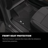 Husky Liners 14-17 Chevrolet Silverado 1500 Standard Cab X-Act Contour Black Front Floor Liners thumbnail 8