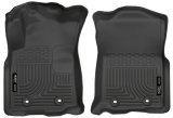 Husky Liners 2018 Toyota Tacoma Double Cab WeatherBeater Black Front Floor Liners thumbnail 4