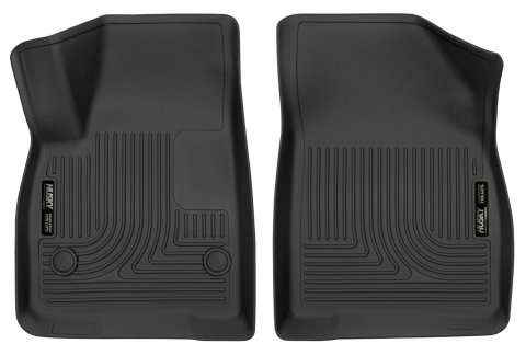 Husky Liners 17-23 Cadillac XT5/17-23 GMC Acadia 2nd Row Bench X-Act Contour Black Front Floor Liner thumbnail 1