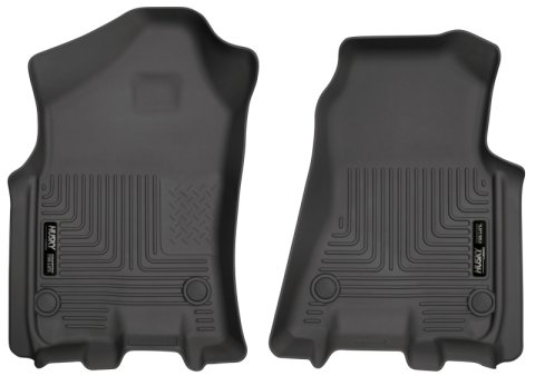 Husky Liners 2019 Ram 1500 Crew Cab WeatherBeater Black Front Row Floor Liners thumbnail 4