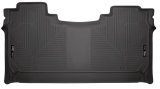 Husky Liners 2019 Ram 1500 Crew Cab WeatherBeater Black Second Row Floor Liners thumbnail 2