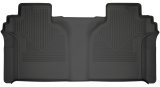 Husky Liners 2019 Chevrolet Silverado 1500 Crew Cab WeatherBeater Black 2nd Row Floor Liners thumbnail 2