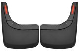 Husky Liners 19-23 Chevrolet Silverado 1500 (Excl. ZR2/TBoss) Rear Mud Guards - Black thumbnail 2