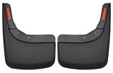 Husky Liners 19-23 Chevrolet Silverado 1500 (Excl. ZR2/TBoss) Rear Mud Guards - Black thumbnail 4