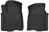 Husky Liners 19-23 Chevy Silverado 1500 Crew Cab/Double Cab X-Act Contour Front Black Floor Liners thumbnail 1