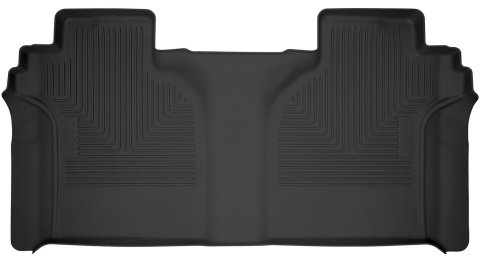 Husky Liners 19-23 Chevy Silverado 1500 CC X-Act Contour Black 2nd Seat Floor Liners (Full Coverage) thumbnail 1