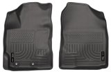 Husky Liners 12-18 Toyota Yaris WeatherBeater Black Front Floor Liners thumbnail 1