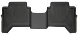 Husky Liners 2019 Ford Ranger SuperCrew WeatherBeater 2nd Row Black Floor Liners thumbnail 2