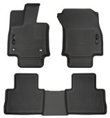 Husky Liners 2019 Toyota RAV4 Weatherbeater Black Front & 2nd Seat Floor Liners thumbnail 3