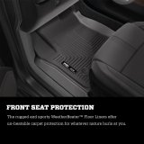 Husky Liners 19-23 GMC Sierra 1500 Double Cab Weatherbeater Black Front & 2nd Seat Floor Liners thumbnail 9