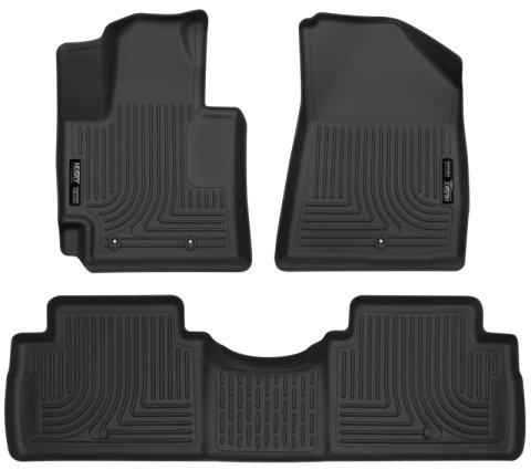 Husky Liners 2016 Kia Soul Weatherbeater Black Front & 2nd Seat Floor Liners (Footwell Coverage) thumbnail 4
