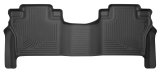 Husky Liners 2016 Nissan Titan XD Crew Cab WeatherBeater 2nd Row Black Floor Liners thumbnail 5