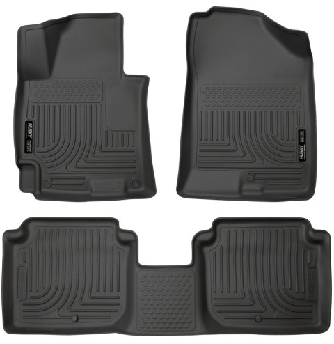 Husky Liners 2014-2016 Hyundai Elantra WeatherBeater Combo Black Floor Liners thumbnail 3
