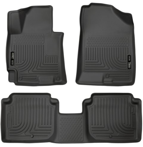 Husky Liners 2014-2016 Hyundai Elantra WeatherBeater Combo Black Floor Liners thumbnail 5