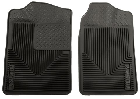 Husky Liners 88-98 Chevy/GMC C/K Series Truck/73-93 Dodge Ram Heavy Duty Black Front Floor Mats thumbnail 3