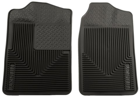 Husky Liners 88-98 Chevy/GMC C/K Series Truck/73-93 Dodge Ram Heavy Duty Black Front Floor Mats thumbnail 4