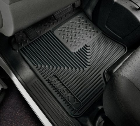 Husky Liners 88-98 Chevy/GMC C/K Series Truck/73-93 Dodge Ram Heavy Duty Black Front Floor Mats thumbnail 8
