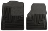Husky Liners 94-01 Dodge Ram 1500/2500/3500/80-96 Ford Bronco Heavy Duty Black Front Floor Mats thumbnail 6