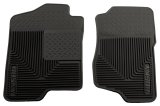 Husky Liners 07-12 GM Silverado/Sierra/Tahoe/Yukon/Escalade Heavy Duty Black Front Floor Mats thumbnail 2