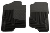 Husky Liners 07-12 GM Silverado/Sierra/Tahoe/Yukon/Escalade Heavy Duty Black Front Floor Mats thumbnail 6