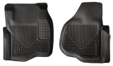 Husky Liners 11-12 Ford F250/F350/F450 Series Reg/Super/Crew Cab X-Act Contour Black Floor Liners thumbnail 7