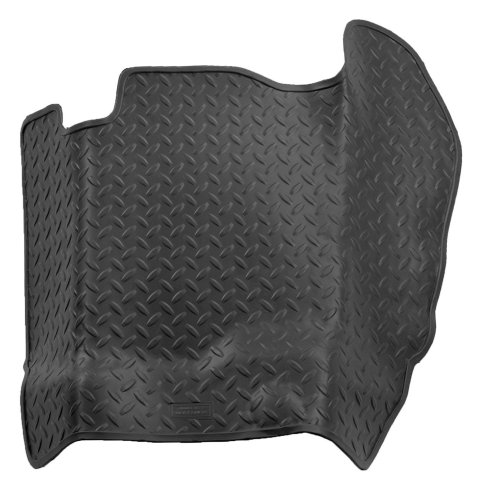 Husky Liners 97-04 Ford Full Size Truck Classic Style Center Hump Black Floor Liner (4WD AutoSelect) thumbnail 1
