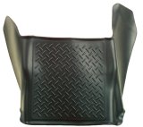 Husky Liners 08-10 Ford SuperDuty Super/Crew Cab WeatherBeater Center Hump Black Floor Liner thumbnail 1
