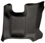 Husky Liners 11-12 Ford F-250-F-450 SD Super/Crew Cab Classic Style Center Hump Black Floor Liner thumbnail 5
