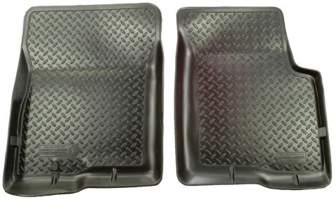 Husky Liners 04-12 Nissan Armada/Titan/Infiniti QX56 Classic Style Black Floor Liners thumbnail 1