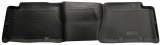Husky Liners 04-06 Chevrolet Silverado/GMC Sierra HD Classic Style 2nd Row Black Floor Liners thumbnail 1
